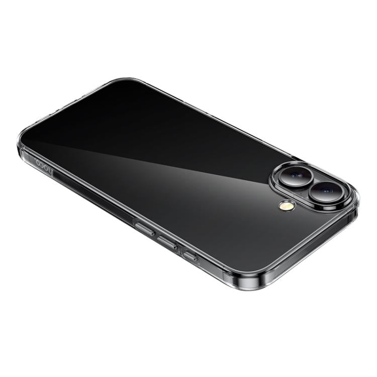 For iPhone 17 hoco Light Series Soft TPU Phone Case - Transparent