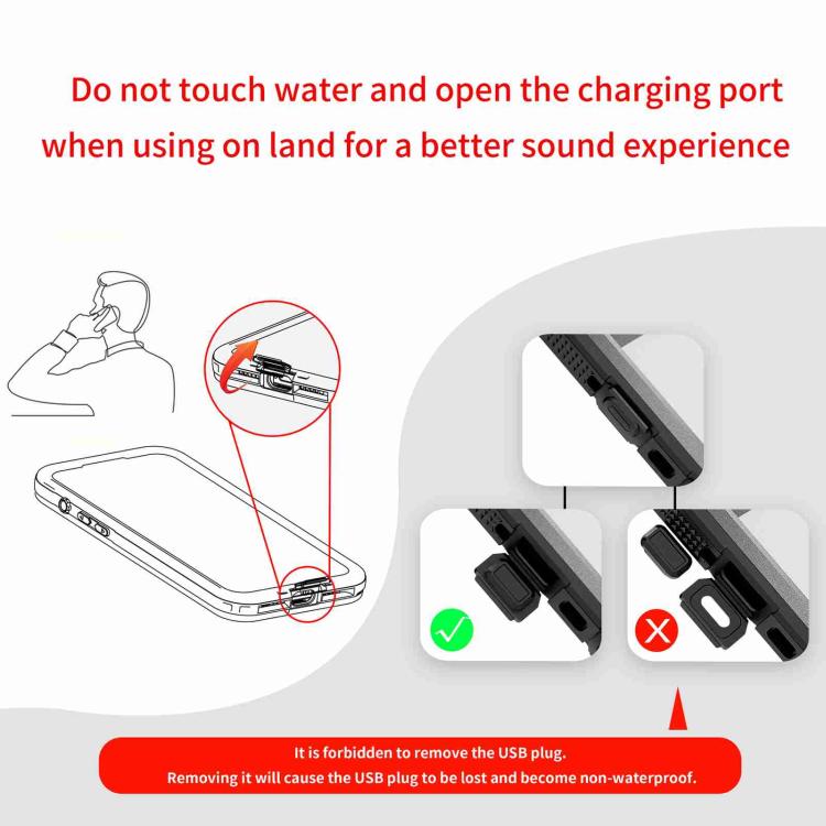 For Samsung Galaxy S25 Ultra 5G RedPepper IP68 Waterproof Triple-proof MagSafe Phone Case - Black