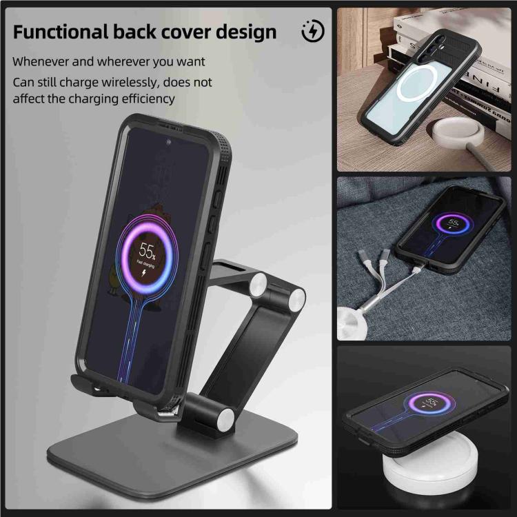For Samsung Galaxy S24+ 5G RedPepper IP68 Waterproof Triple-proof MagSafe Phone Case