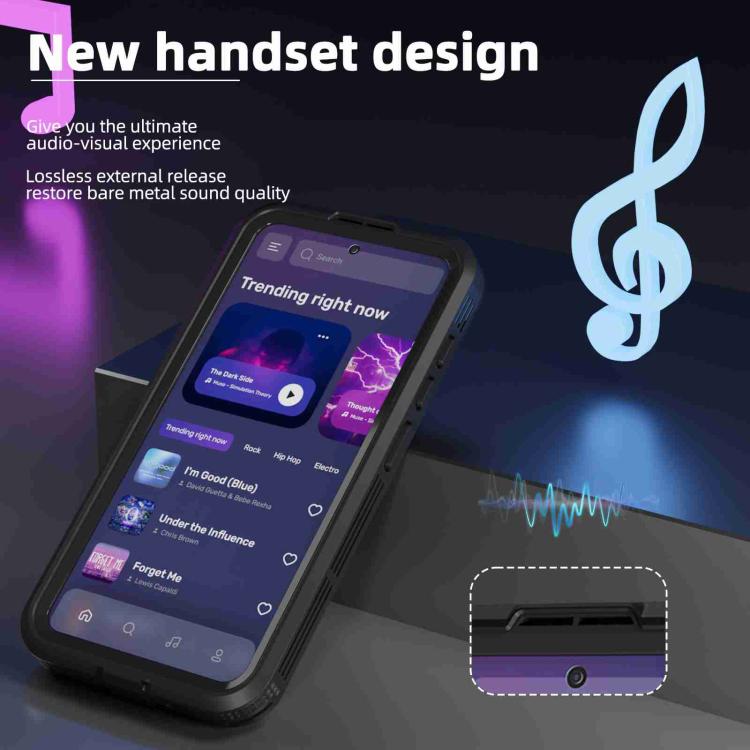 For Samsung Galaxy S24+ 5G RedPepper IP68 Waterproof Triple-proof MagSafe Phone Case