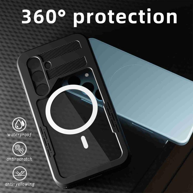 For Samsung Galaxy S24+ 5G RedPepper IP68 Waterproof Triple-proof MagSafe Phone Case