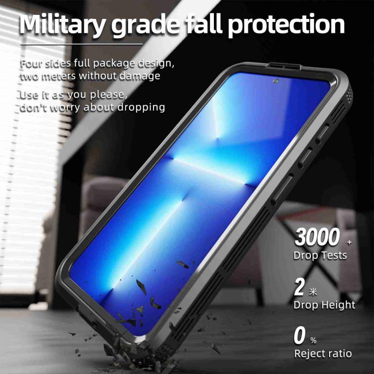 For Samsung Galaxy S24+ 5G RedPepper IP68 Waterproof Triple-proof MagSafe Phone Case