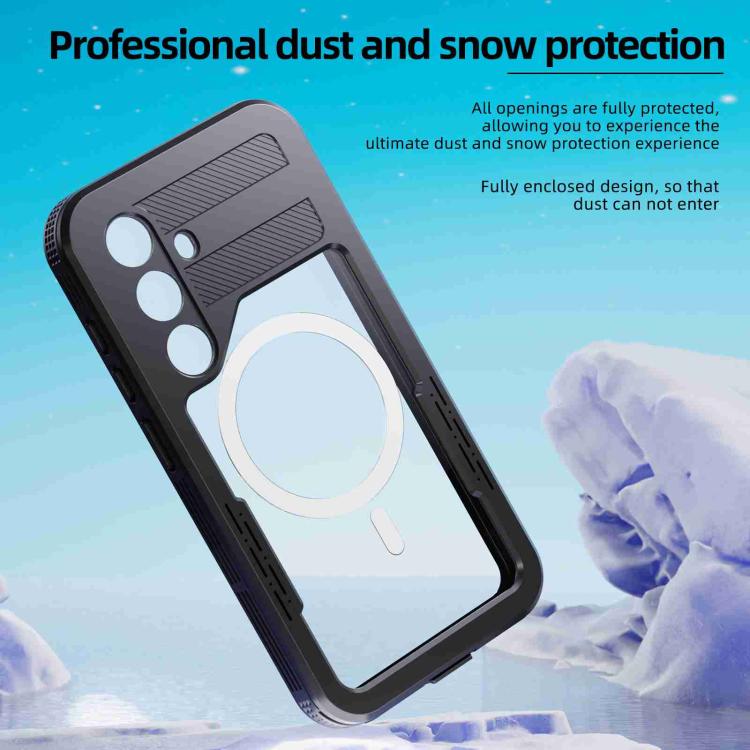 For Samsung Galaxy S24+ 5G RedPepper IP68 Waterproof Triple-proof MagSafe Phone Case