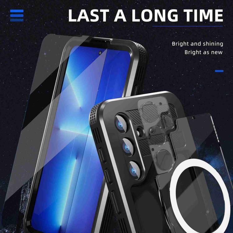 For Samsung Galaxy S24+ 5G RedPepper IP68 Waterproof Triple-proof MagSafe Phone Case
