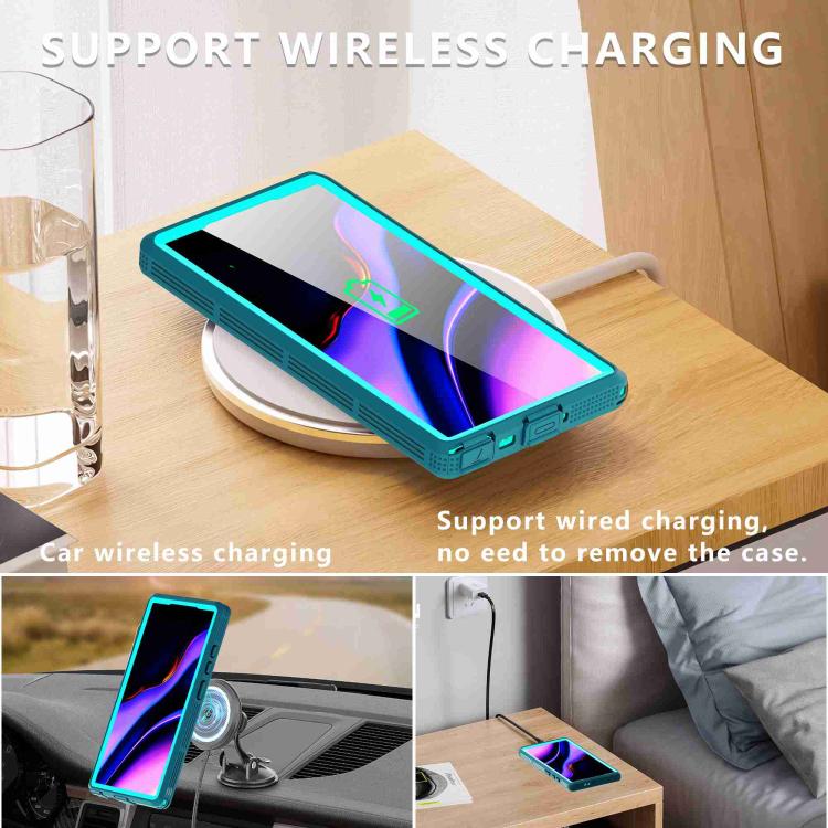 For Samsung Galaxy S24 Ultra 5G RedPepper IP68 Waterproof Triple-proof MagSafe Phone Case