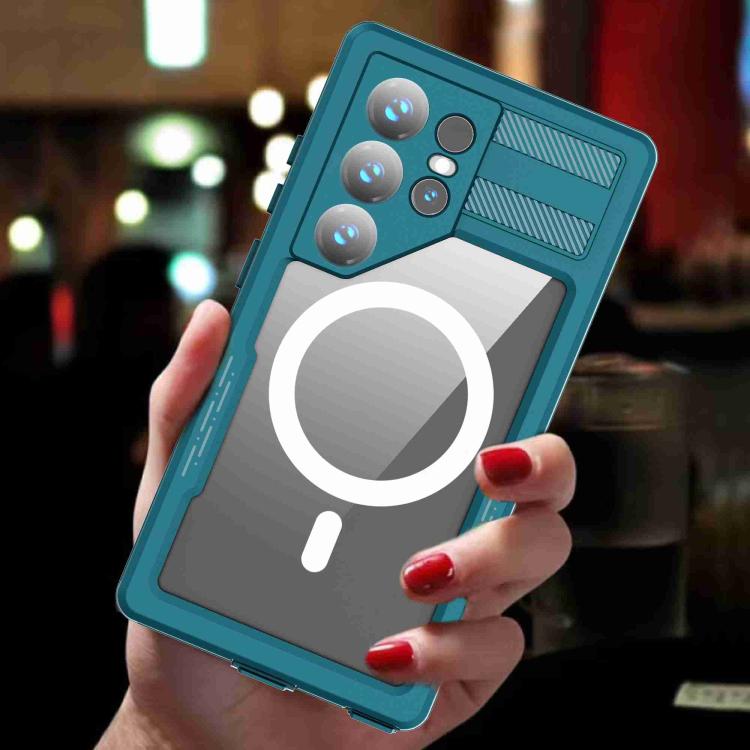 For Samsung Galaxy S24 Ultra 5G RedPepper IP68 Waterproof Triple-proof MagSafe Phone Case