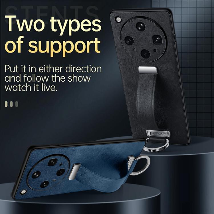 For OPPO Find X8s SULADA PC Hybrid Leather Texture Skin Feel Shockproof Phone Case