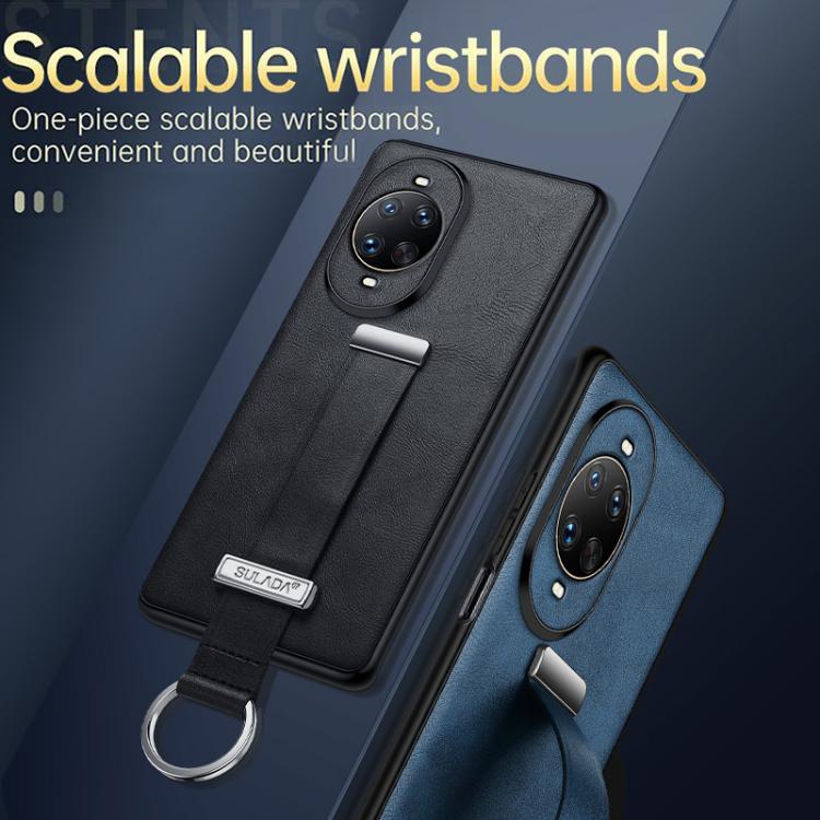 For Huawei nova 14 SULADA PC Hybrid Leather Texture Skin Feel Shockproof Phone Case