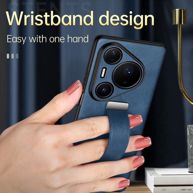 For Huawei Pura 80 5G SULADA PC Hybrid Leather Texture Skin Feel Shockproof Phone Case