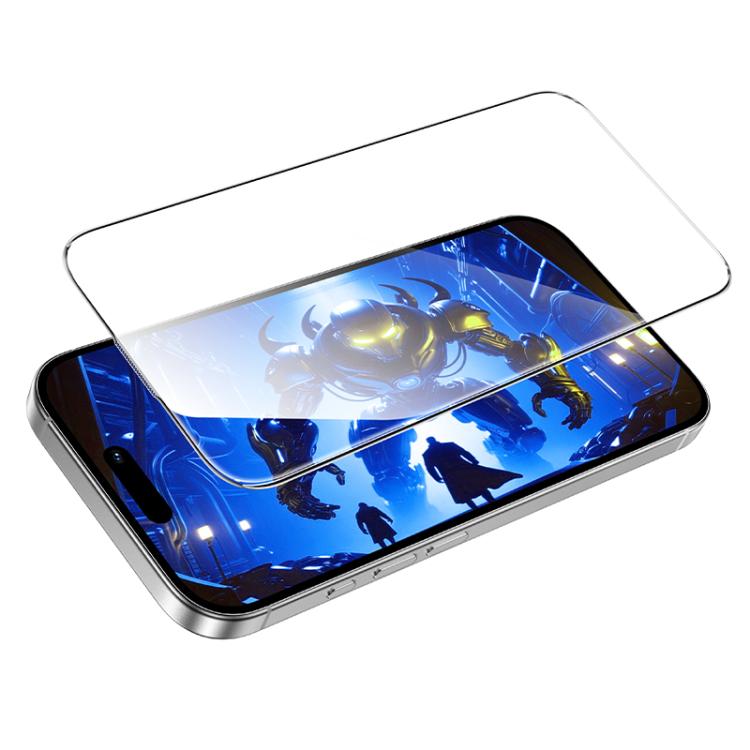For iPhone 17 / 16 Pro hoco A888 Pro Bear Shield Series Corning Full Screen HD Tempered Glass Film