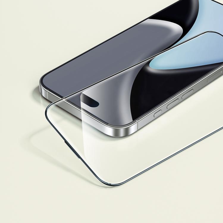 For iPhone 17 / 16 Pro hoco A888 Pro Bear Shield Series Corning Full Screen HD Tempered Glass Film
