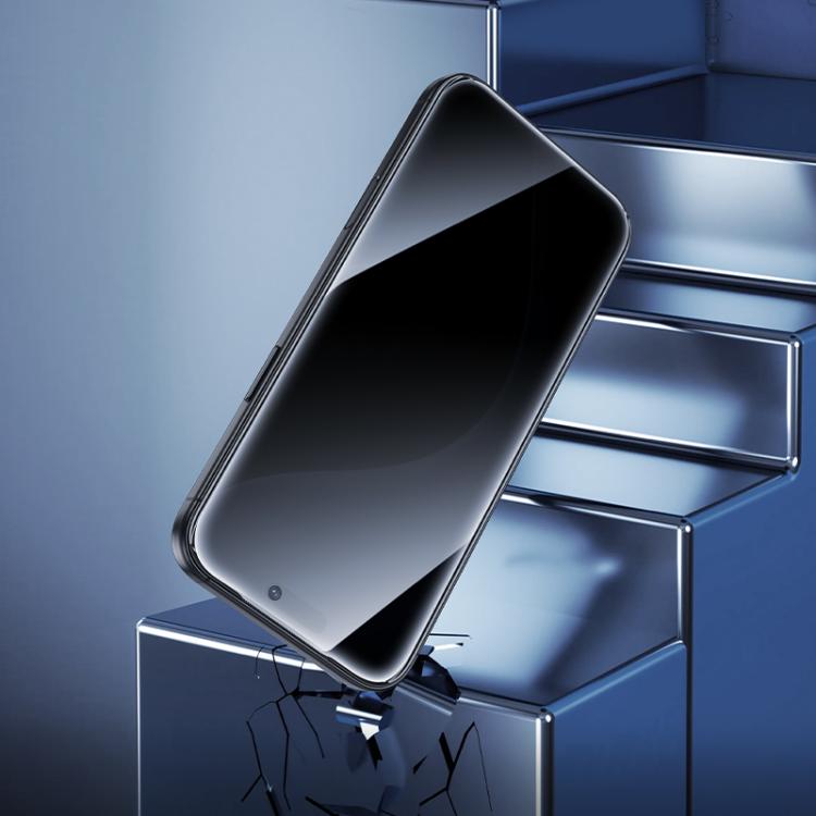 For iPhone 17 Pro Max hoco A888 Plus Bear Shield Series Full Screen Anti-spy Tempered Glass Film
