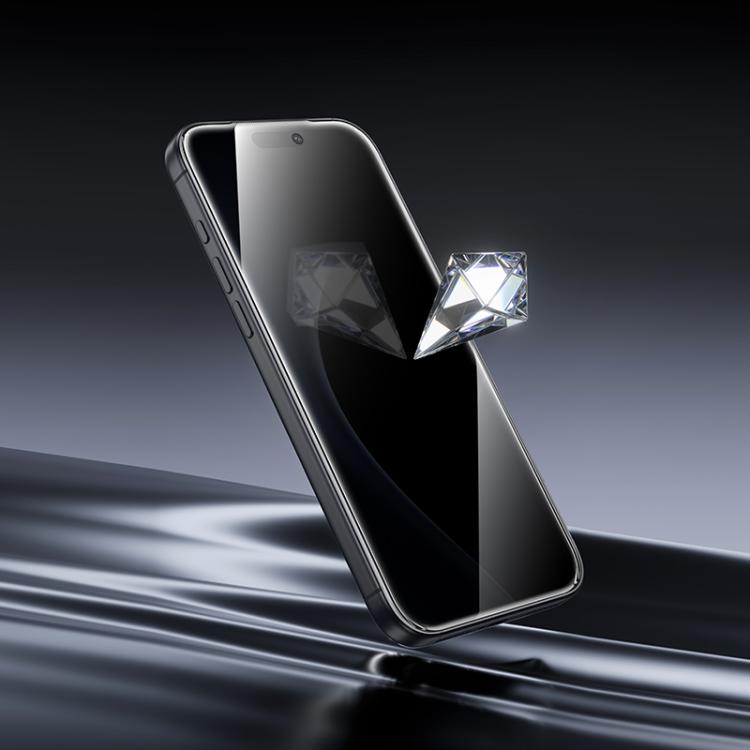 For iPhone 17 Pro Max hoco A888 Plus Bear Shield Series Full Screen Anti-spy Tempered Glass Film