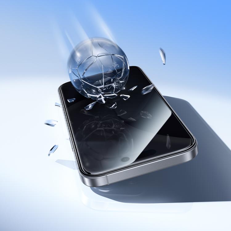 For iPhone 17 / 16 Pro hoco A888 Plus Bear Shield Series Full Screen Anti-spy Tempered Glass Film