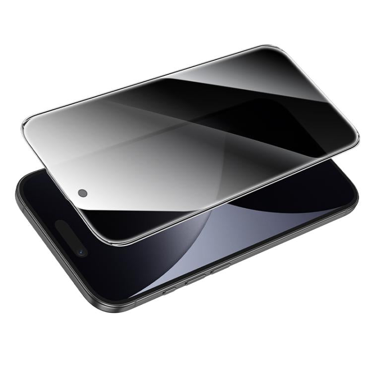 For iPhone Air hoco A888 Plus Bear Shield Series Full Screen Anti-spy Tempered Glass Film