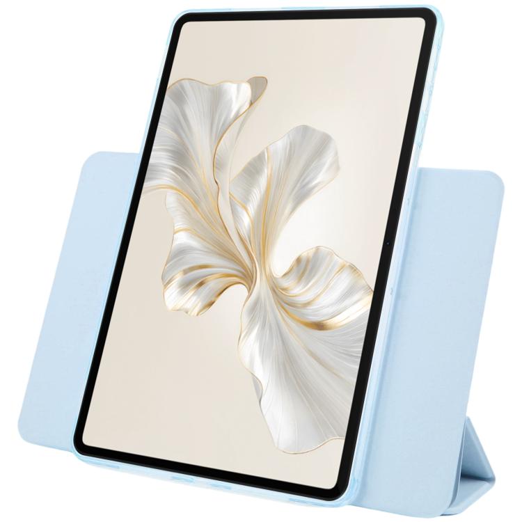 For Honor Pad 9 12.1 Trifold Magnetic Split Acrylic Leather Tablet Case