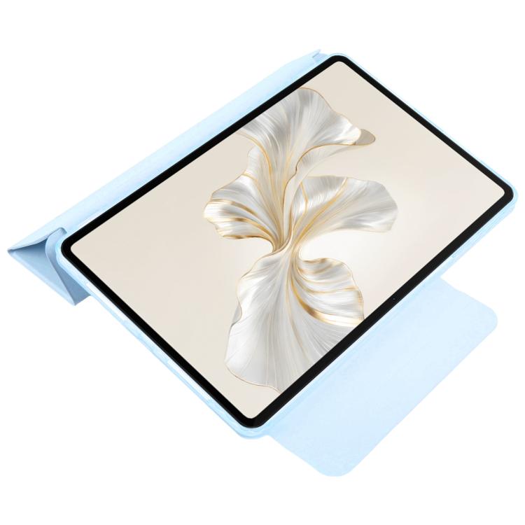 For Honor Pad 9 12.1 Trifold Magnetic Split Acrylic Leather Tablet Case