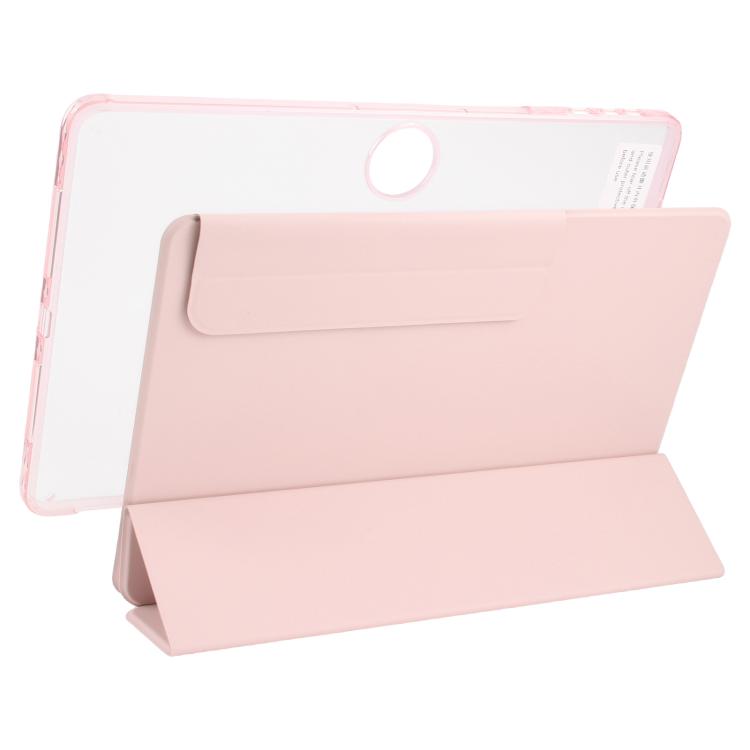 For Honor Pad 9 12.1 Trifold Magnetic Split Acrylic Leather Tablet Case