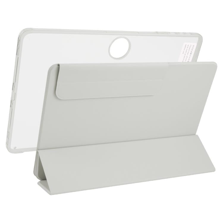 For Honor Pad 9 12.1 Trifold Magnetic Split Acrylic Leather Tablet Case