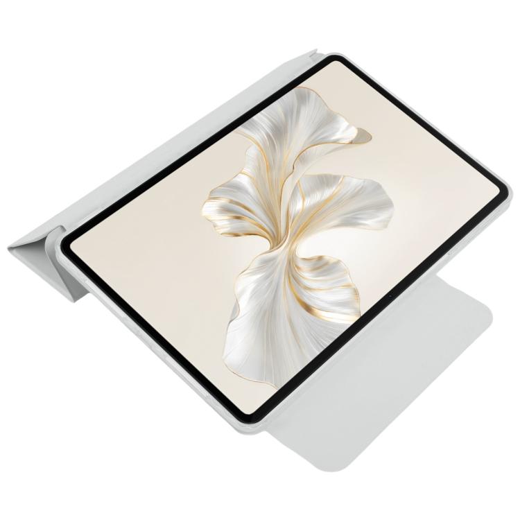 For Honor Pad 9 12.1 Trifold Magnetic Split Acrylic Leather Tablet Case