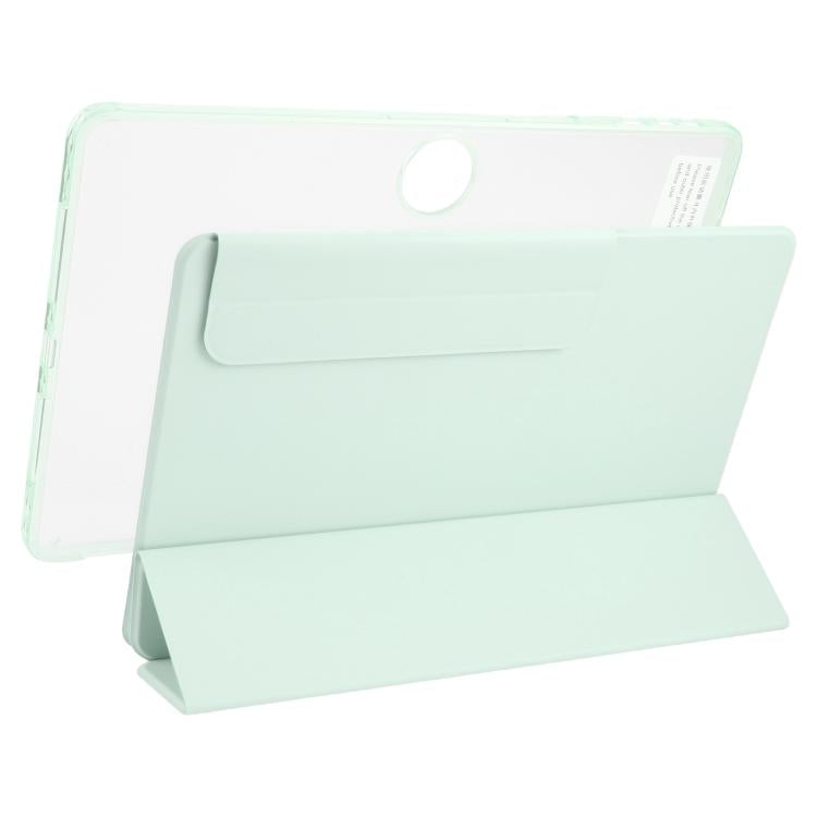 For Honor Pad 9 12.1 Trifold Magnetic Split Acrylic Leather Tablet Case