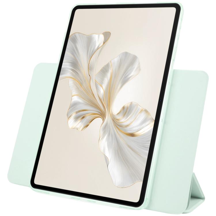 For Honor Pad 9 12.1 Trifold Magnetic Split Acrylic Leather Tablet Case