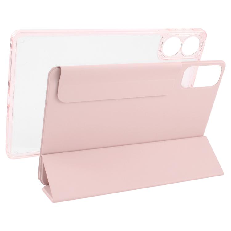 For Honor Pad V9 / GT 11.5 2025 Trifold Magnetic Split Acrylic Leather Tablet Case