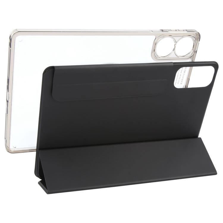 For Honor Pad V9 / GT 11.5 2025 Trifold Magnetic Split Acrylic Leather Tablet Case