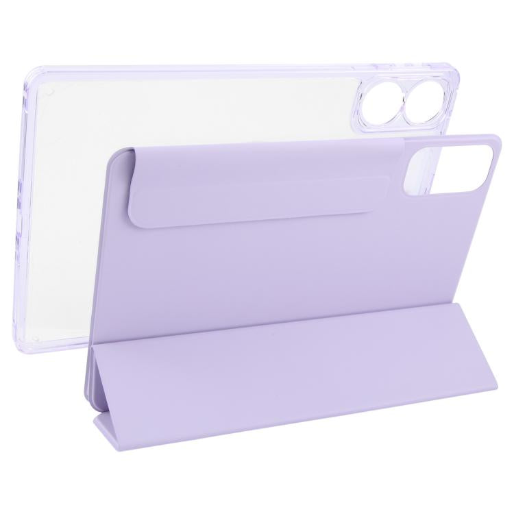 For Honor Pad V9 / GT 11.5 2025 Trifold Magnetic Split Acrylic Leather Tablet Case