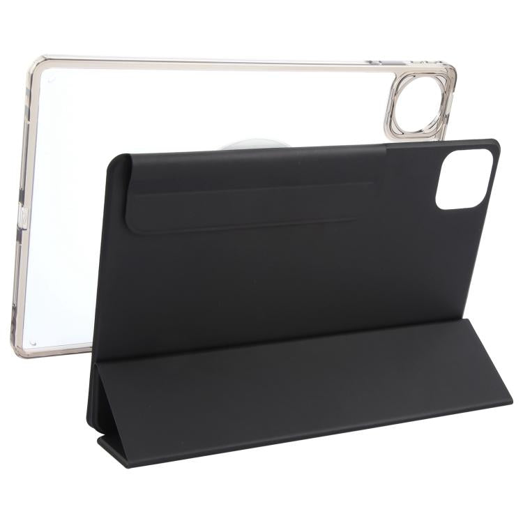 For Honor Pad GT Pro / MagicPad 2 Trifold Magnetic Split Acrylic Leather Tablet Case