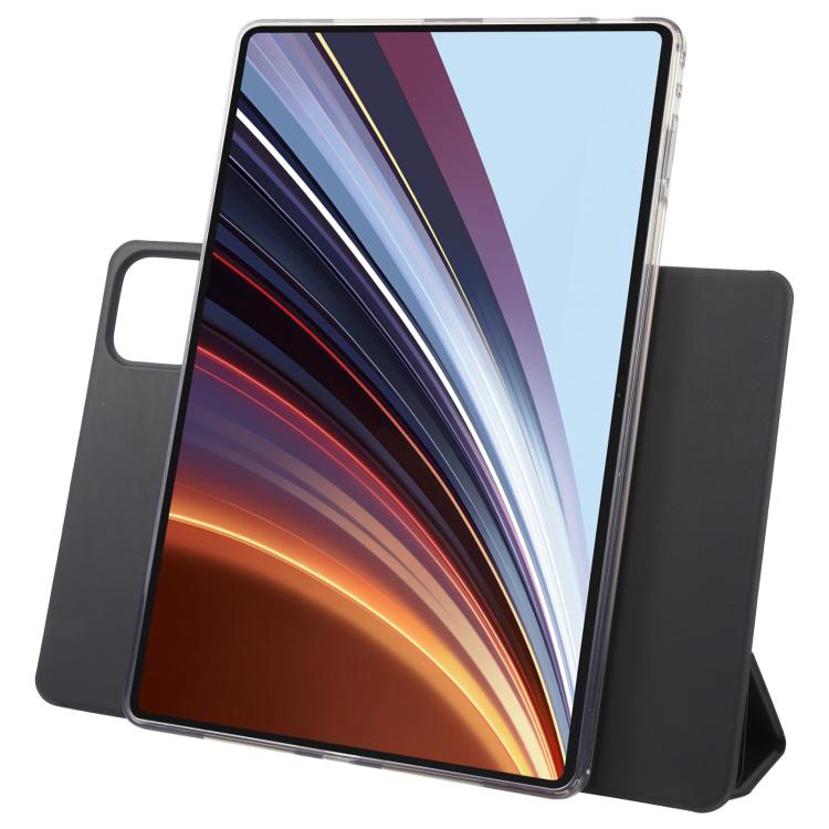 For Honor Pad GT Pro / MagicPad 2 Trifold Magnetic Split Acrylic Leather Tablet Case