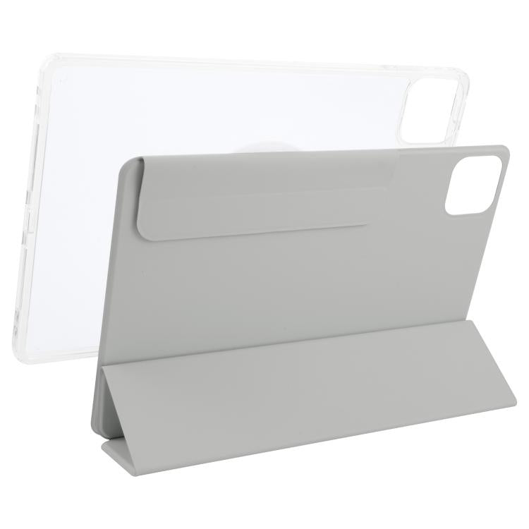 For Honor Pad GT Pro / MagicPad 2 Trifold Magnetic Split Acrylic Leather Tablet Case