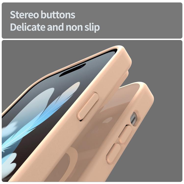 For iPhone 14 Pro Fanying Series PC Hybrid TPU Translucent Frosted MagSafe Phone Case