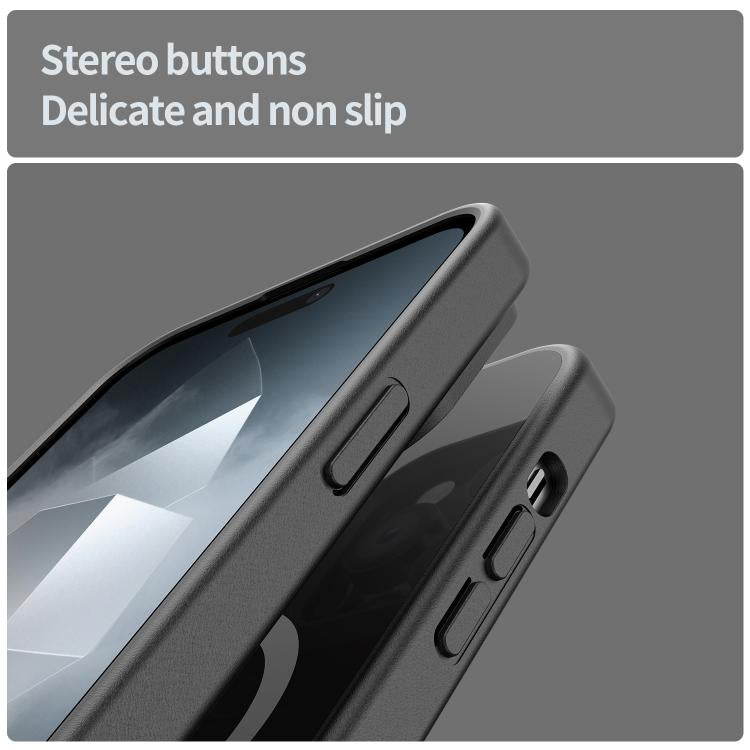 For iPhone 14 Pro Max Fanying Series PC Hybrid TPU Translucent Frosted MagSafe Phone Case