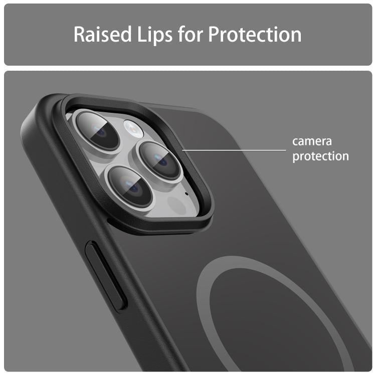 For iPhone 14 Pro Max Fanying Series PC Hybrid TPU Translucent Frosted MagSafe Phone Case