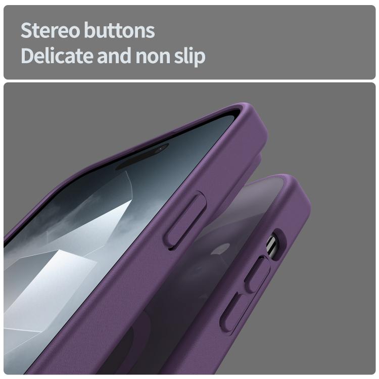 For iPhone 14 Pro Max Fanying Series PC Hybrid TPU Translucent Frosted MagSafe Phone Case