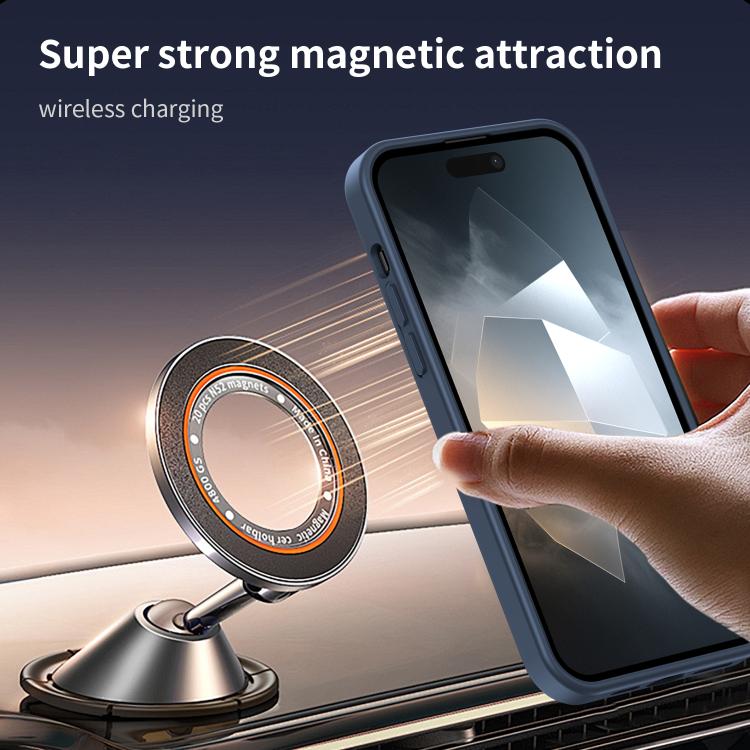 For iPhone 14 Pro Max Fanying Series PC Hybrid TPU Translucent Frosted MagSafe Phone Case