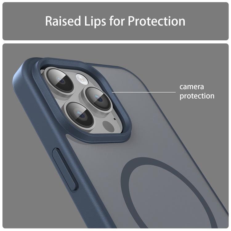 For iPhone 14 Pro Max Fanying Series PC Hybrid TPU Translucent Frosted MagSafe Phone Case