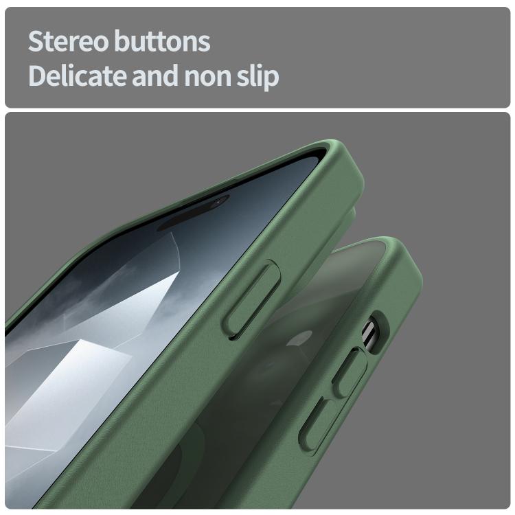 For iPhone 14 Pro Max Fanying Series PC Hybrid TPU Translucent Frosted MagSafe Phone Case