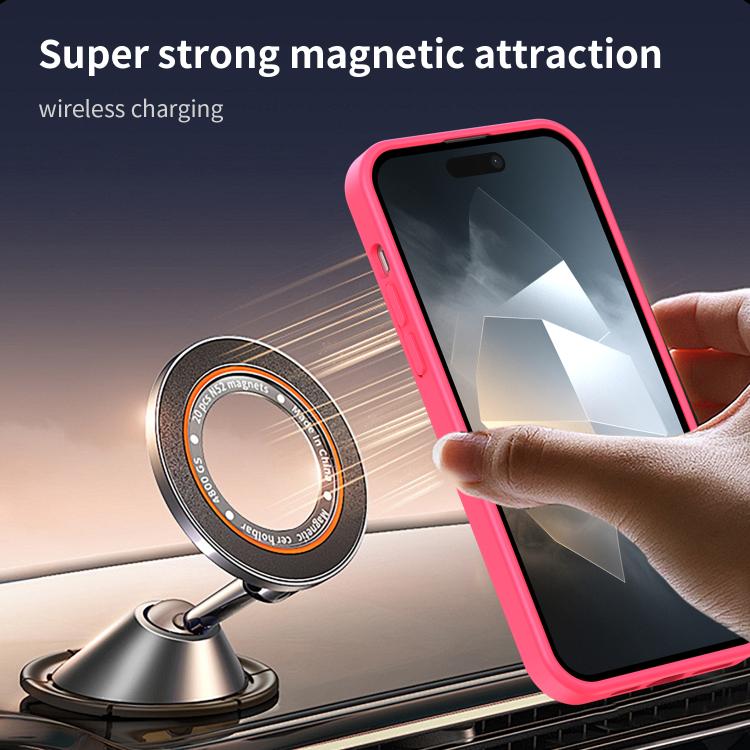 For iPhone 14 Pro Max Fanying Series PC Hybrid TPU Translucent Frosted MagSafe Phone Case