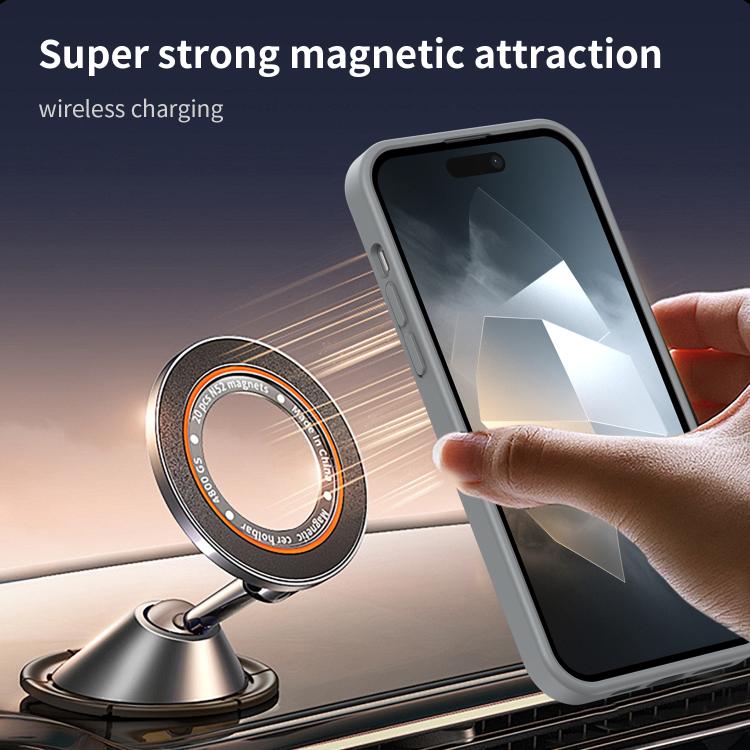 For iPhone 14 Pro Max Fanying Series PC Hybrid TPU Translucent Frosted MagSafe Phone Case
