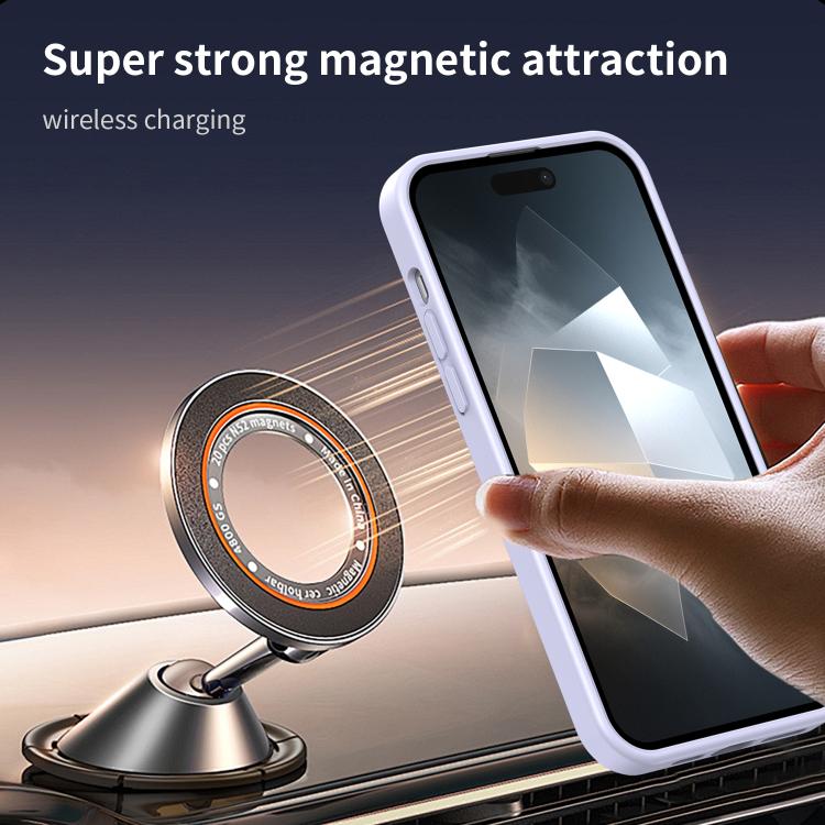 For iPhone 14 Pro Max Fanying Series PC Hybrid TPU Translucent Frosted MagSafe Phone Case