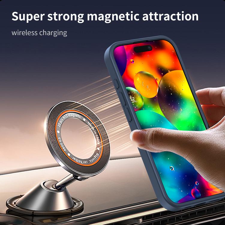 For iPhone 17 Fanying Series PC Hybrid TPU Translucent Frosted MagSafe Phone Case