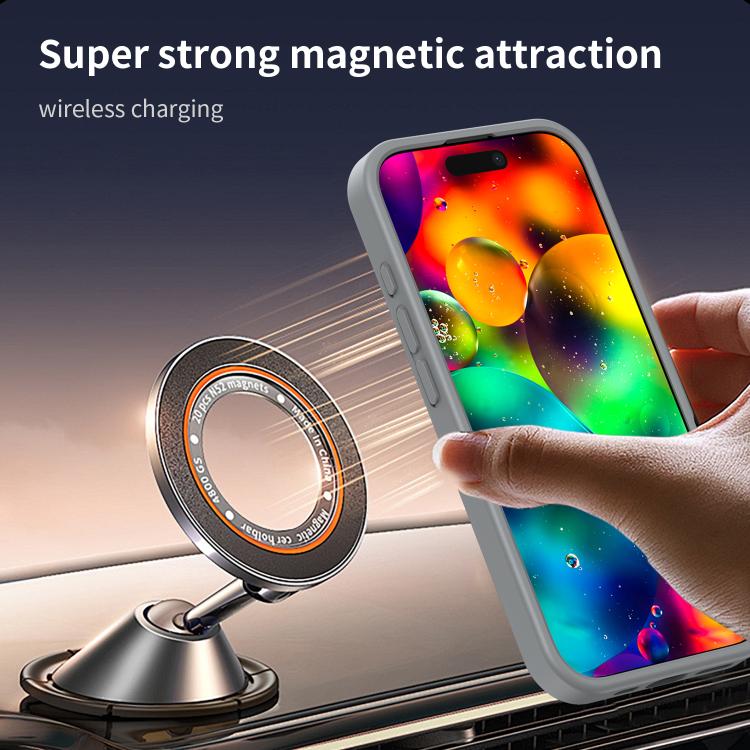 For iPhone 17 Fanying Series PC Hybrid TPU Translucent Frosted MagSafe Phone Case