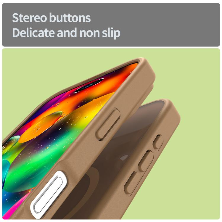 For iPhone 17 Fanying Series PC Hybrid TPU Translucent Frosted MagSafe Phone Case