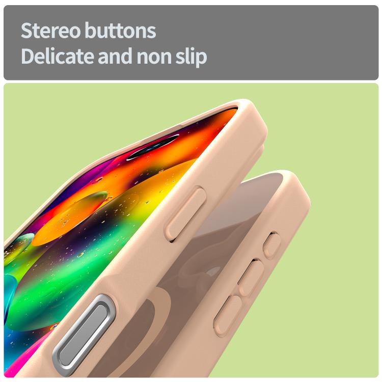 For iPhone 17 Fanying Series PC Hybrid TPU Translucent Frosted MagSafe Phone Case