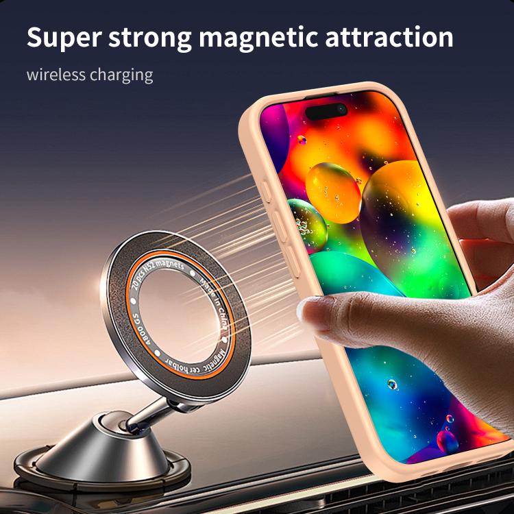 For iPhone 17 Fanying Series PC Hybrid TPU Translucent Frosted MagSafe Phone Case
