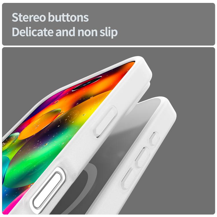 For iPhone 17 Fanying Series PC Hybrid TPU Translucent Frosted MagSafe Phone Case