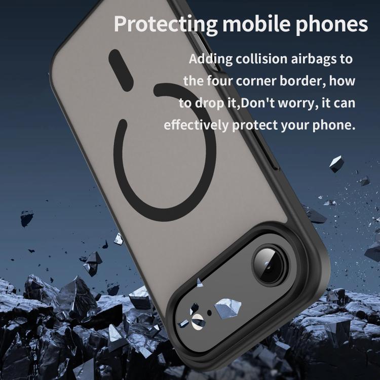 For iPhone Air Fanying Series PC Hybrid TPU Translucent Frosted MagSafe Phone Case