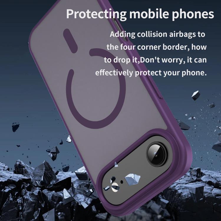 For iPhone Air Fanying Series PC Hybrid TPU Translucent Frosted MagSafe Phone Case
